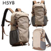 40L Water-Resistant Hiking Backpack with Ventilated Back Panel