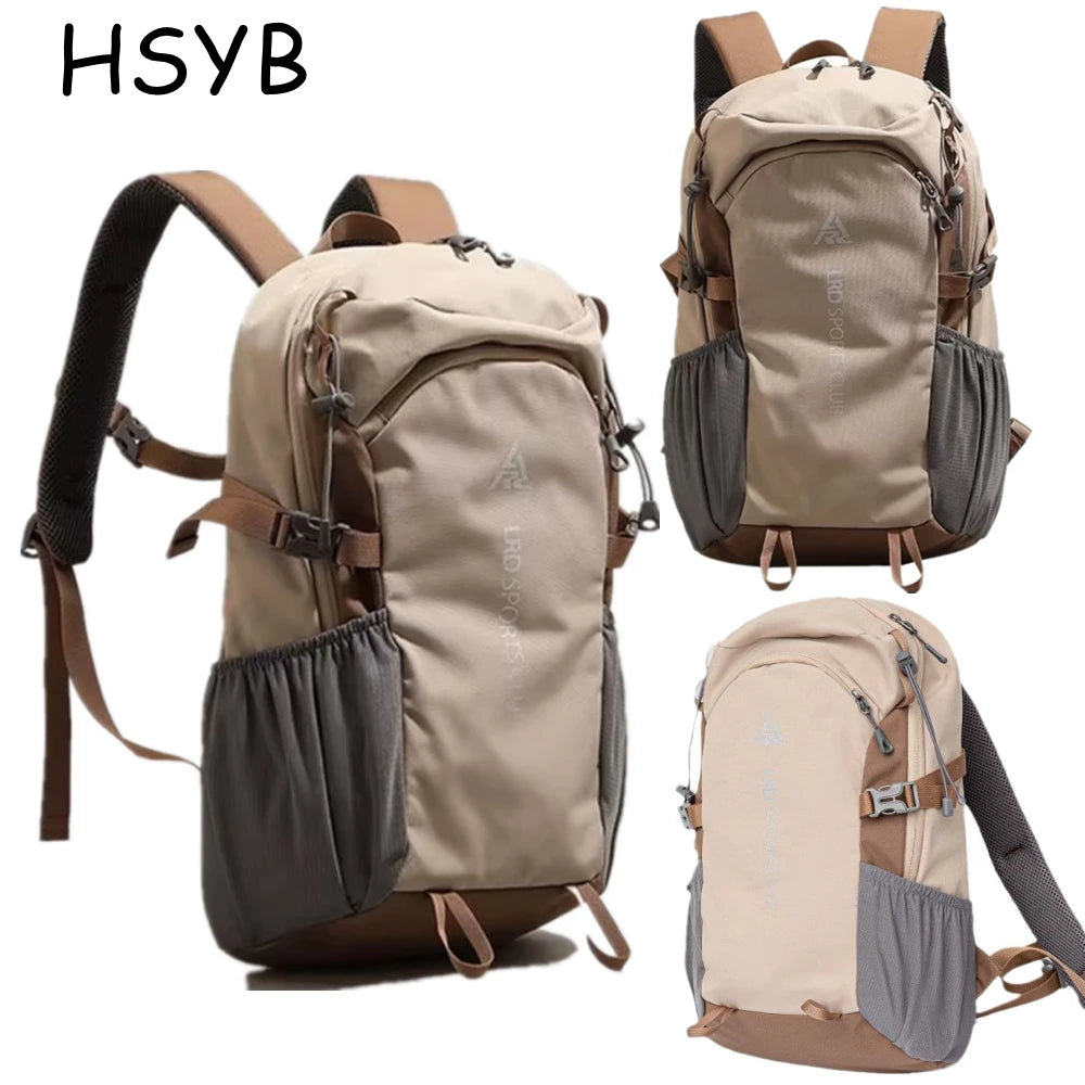 40L Water-Resistant Hiking Backpack with Ventilated Back Panel
