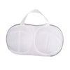 White mesh laundry bag with handles and anti-deformation protection