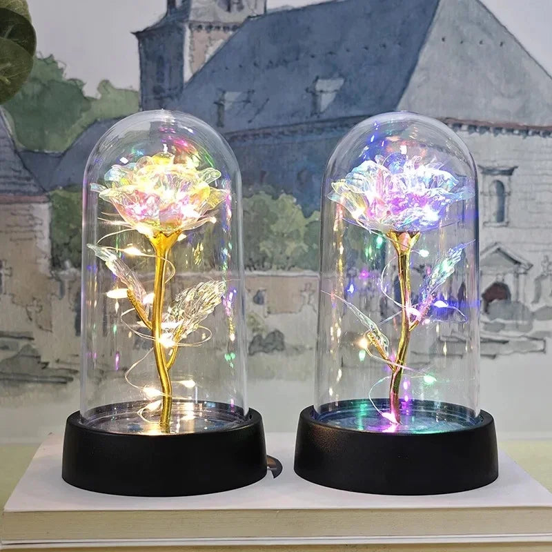 LED Rose Night Light