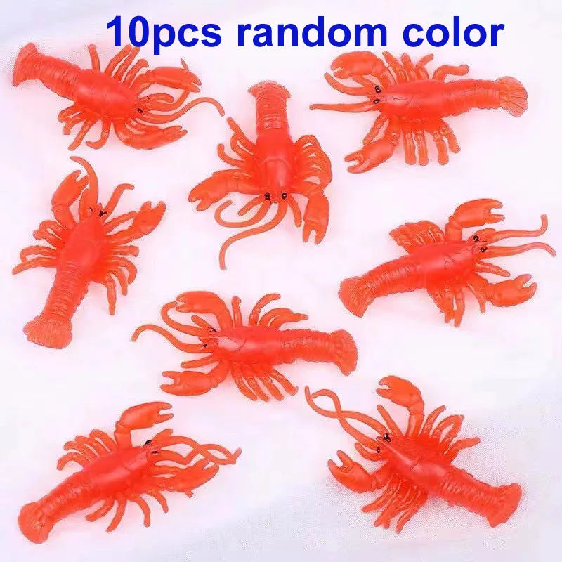 Adorable Kawaii Floating Goldfish Bath Toys - Set of 10