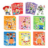 A collection of reusable stickers featuring characters from Toy Story including Woody, Buzz Lightyear, and other friends.