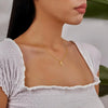 Double Initial Pendant Necklace
