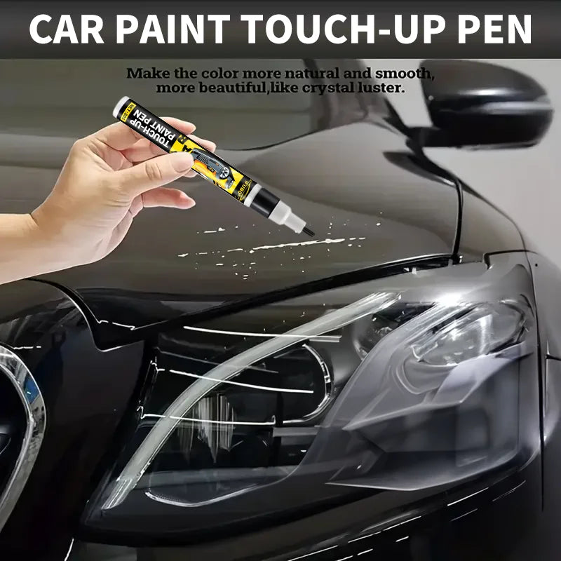 Black Car Touch-Up Paint Pen for Scratches & Wheel Repair