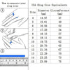 Elegant Crystal Zircon Ring Set for Women