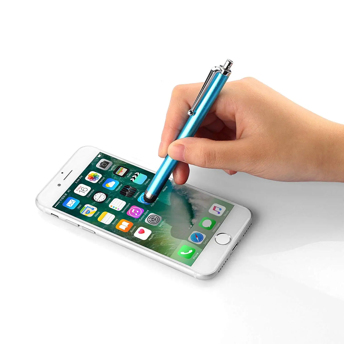 Metal Stylus Pen for Touchscreen Devices – 2-in-1 with Ballpoint