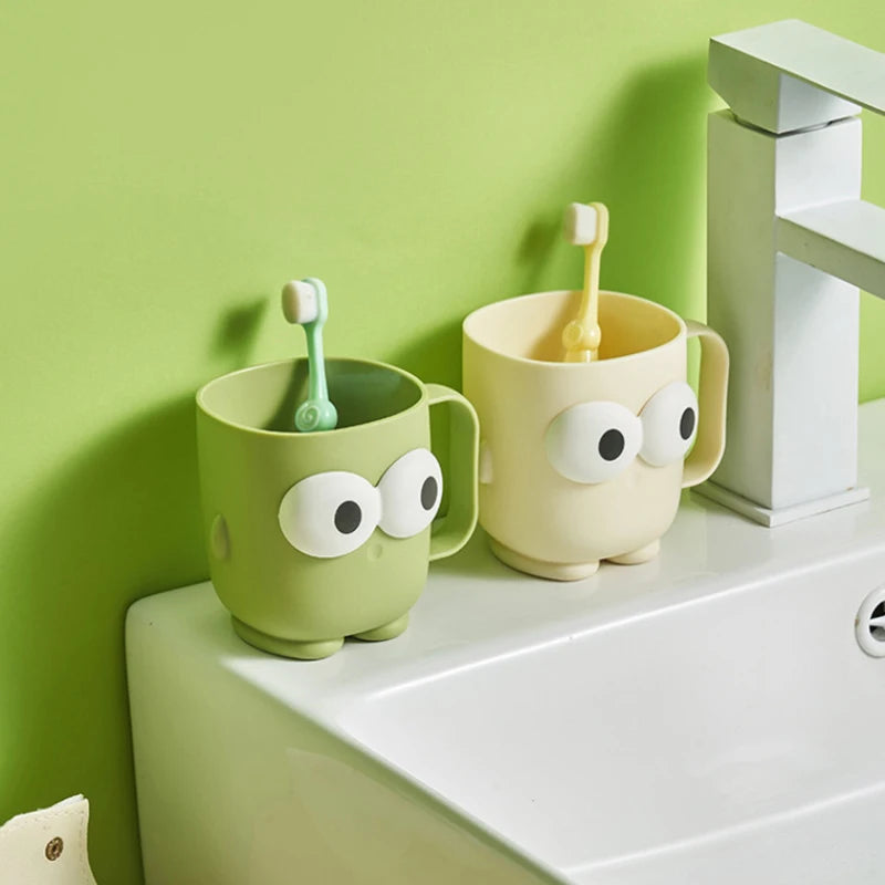 Porte-brosse à dents en carton animé