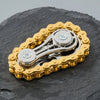 Metal Chain Sprocket Fidget Spinner for Stress Relief