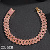 Iced-Out Cuban Link Anklet