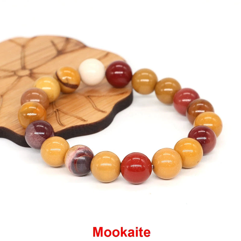 Bracelet Perles en Aventurine Verte Naturelle