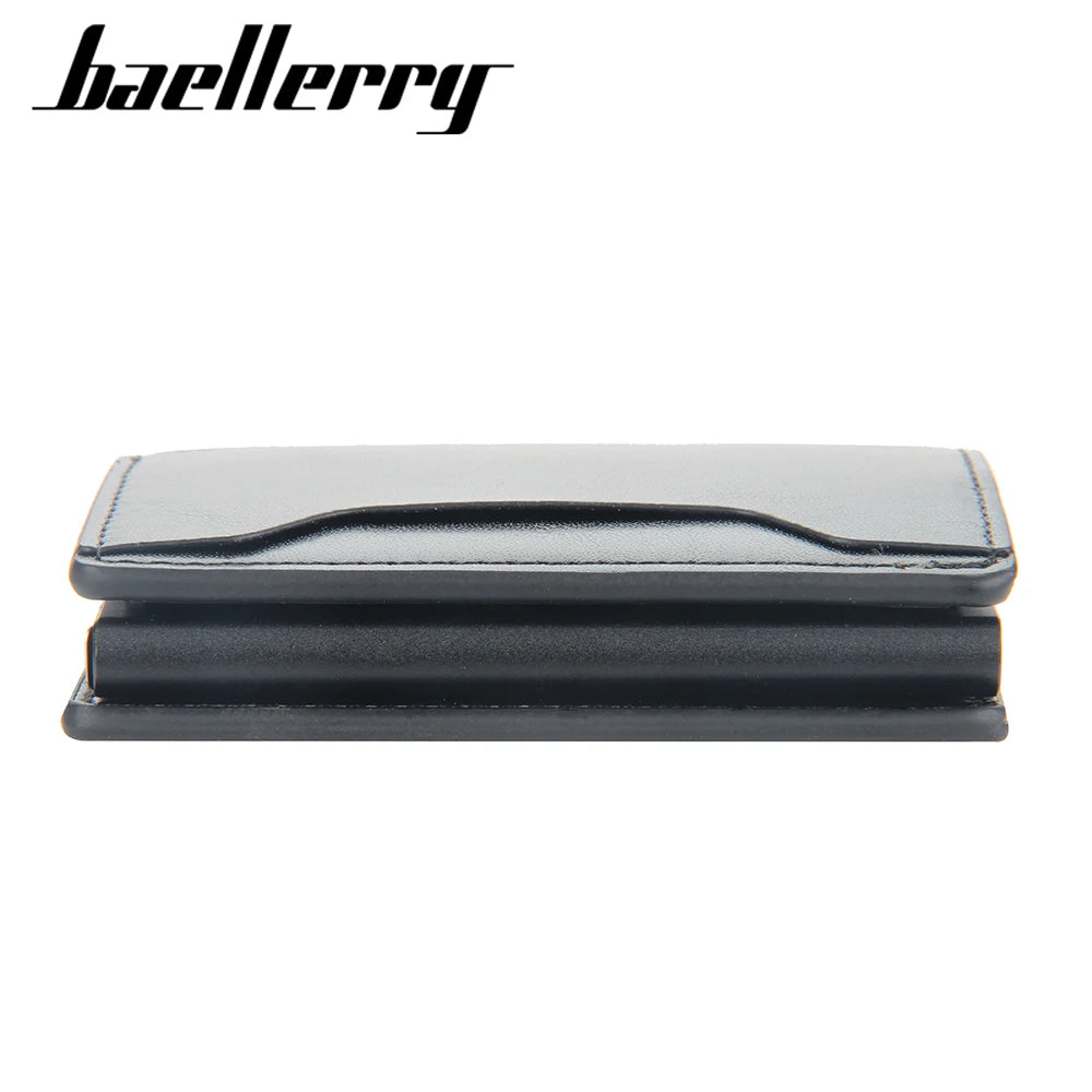 Carbon Fiber Mini RFID Blocking Wallet for Men