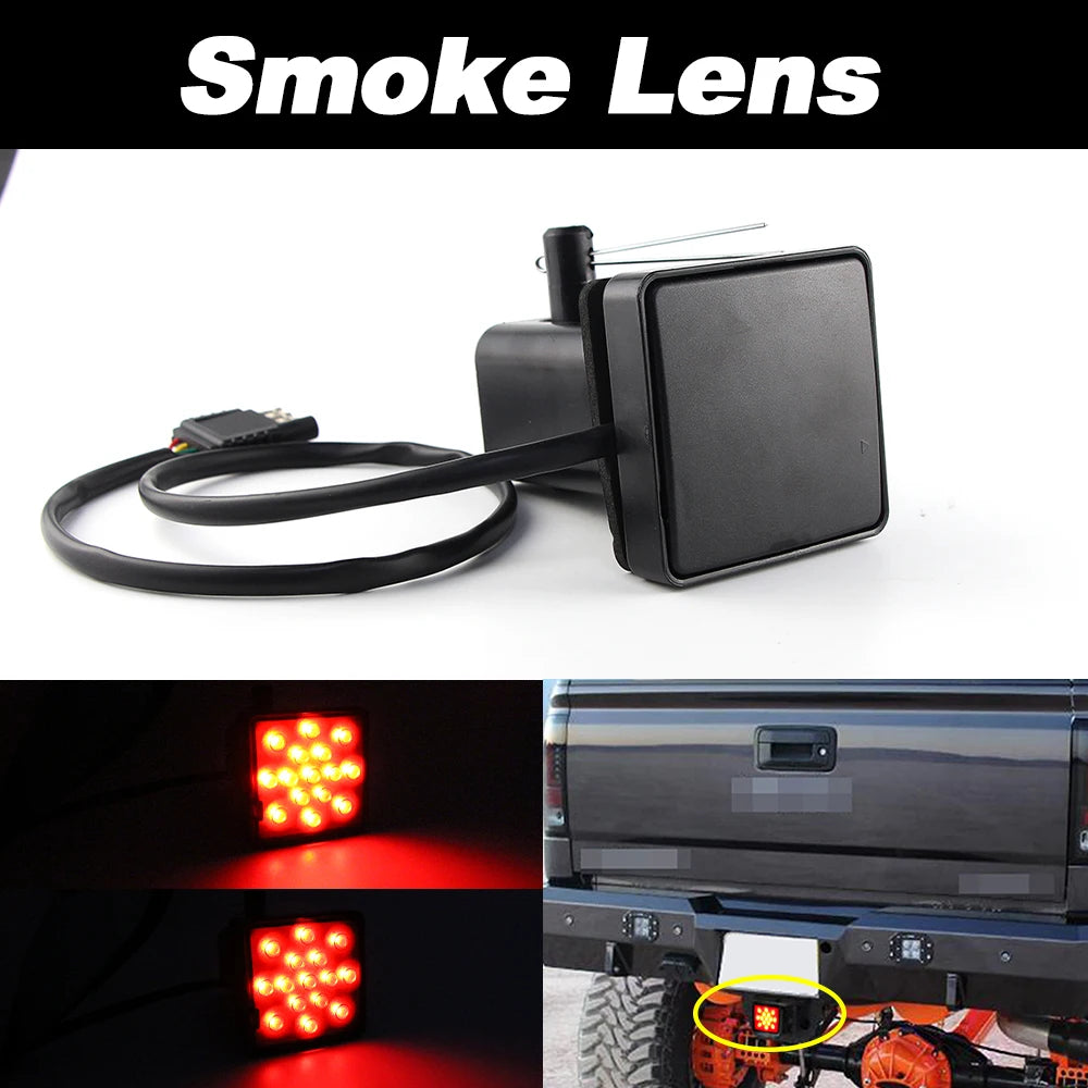 15-LED Trailer Hitch Brake and Tail Light