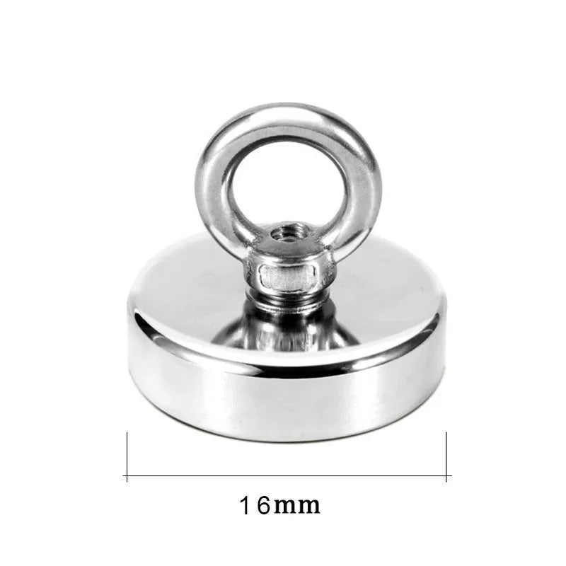 Heavy-Duty Neodymium Fishing Magnet for Recovery & Treasure Hunting