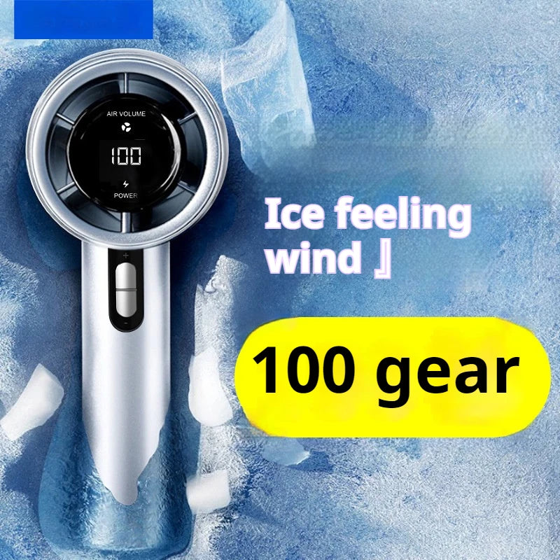 Powerful USB Rechargeable Handheld Fan