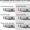 Comparison chart showing different USB-C port functions for compatibility checks.