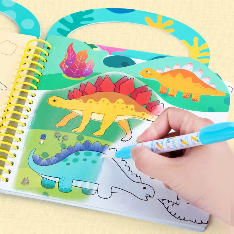 Reusable Water Drawing Book for Kids