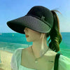 Wide Brim Straw Sun Hat
