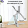 Foldable Aluminum Laptop Stand with 360° Rotation