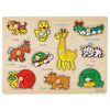 Wooden Alphabet Puzzle Board for Toddlers