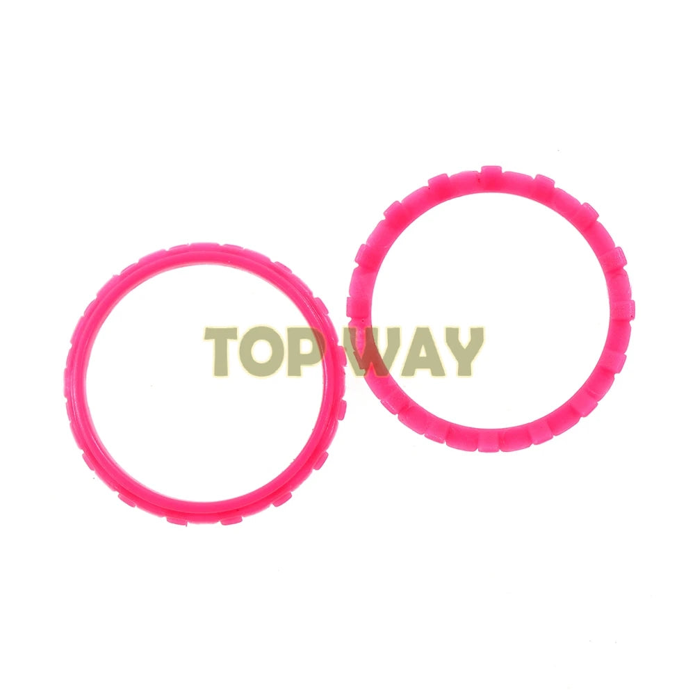 Pink thumbstick rings for PS5 controller