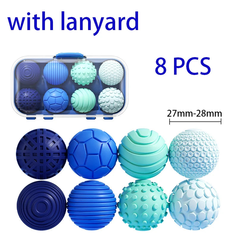 Silicone-Coated Magnetic Fidget Balls