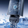 A smart chip keep cooling device is shown with various protection features against overcurrent, overvoltage, and short-circui