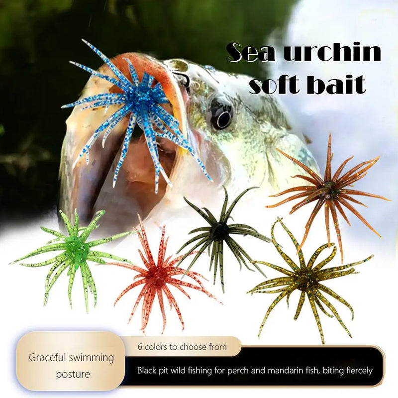 Soft Sea Urchin Fishing Lure