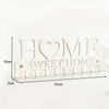 House-Shaped Wall Key Holder with Hooks