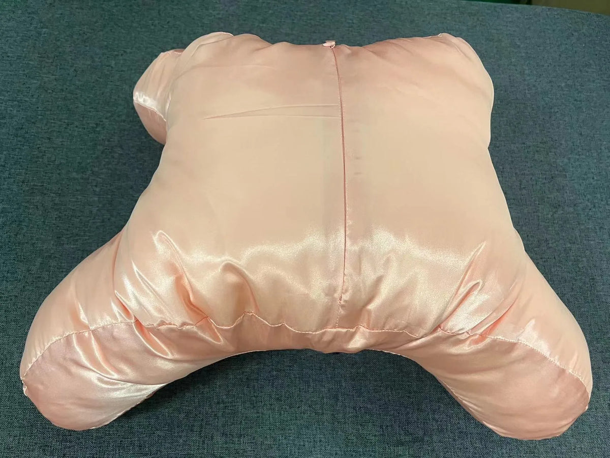 Satin Anti-Wrinkle Beauty Pillow with Cervical Support