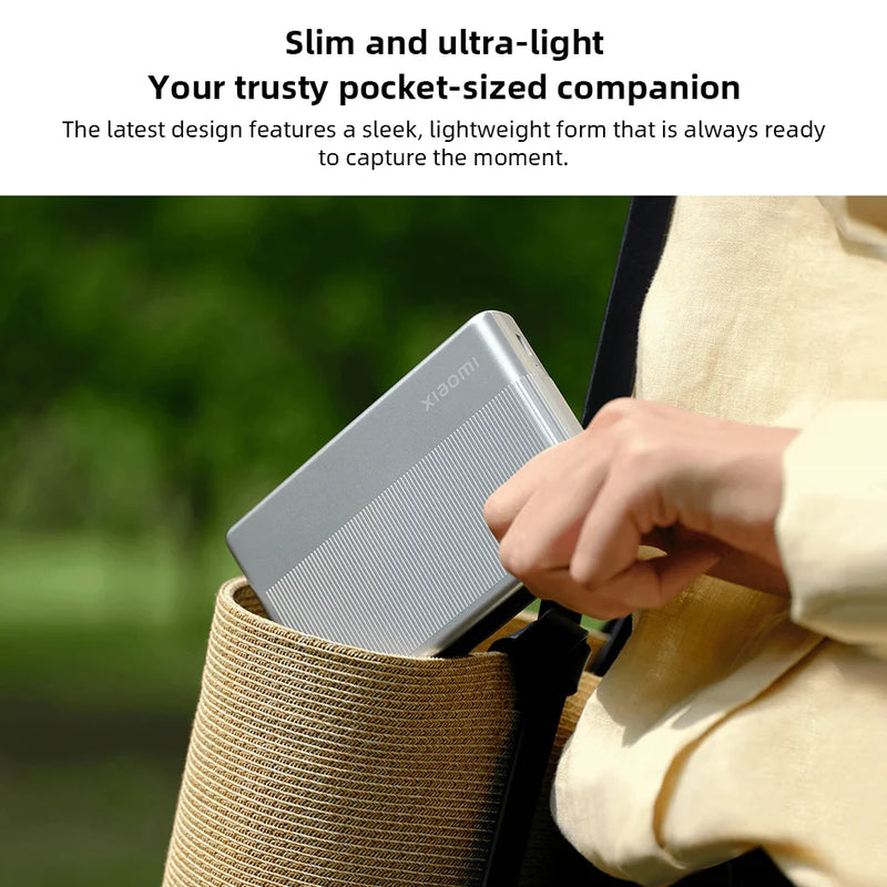 Portable Bluetooth Photo Printer with ZINK Technology