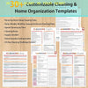 Reusable Cleaning Schedule Planner