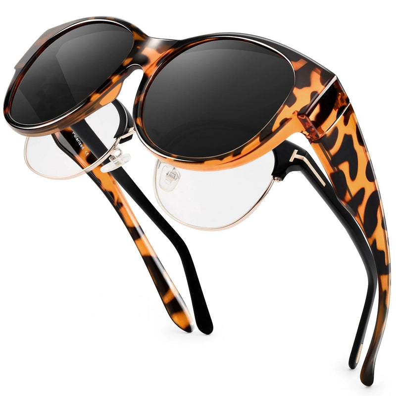 Polarized Sunglasses Designed to Fit Over Glasses