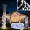 Solar-Powered LED Fairy String Lights