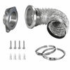 Kit de Conector Magnético para Conducto de Secadora