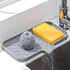 Multifunctional Silicone Faucet Mat and Kitchen Sink Organizer