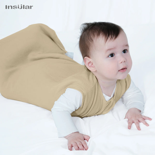 Muslin Cotton Baby Sleeping Bag – Anti-Kicking Cocoon for Newborns to 18 Months
