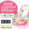Baby Kick and Play Piano Tummy Time Mat with Detachable Toys