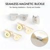 Metal Magnetic Snap Buttons for Sewing & Crafts (5 Pairs)