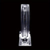 Transparent Coin Display Holders with Stands (10-Pack)