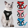 Escape-Proof Mesh Cat Harness with Reflective Vest