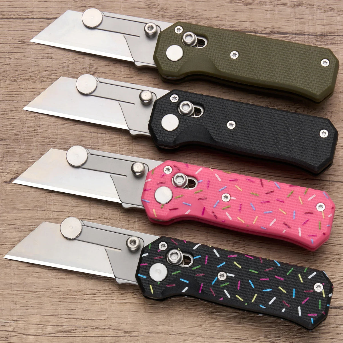 Compact Folding Knife with G10 Handle