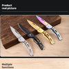 Compact Stainless Steel Folding Knife for Outdoor Adventures