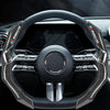 Carbon Fiber Texture Steering Wheel Cover - Anti-Slip & Comfortable Grip