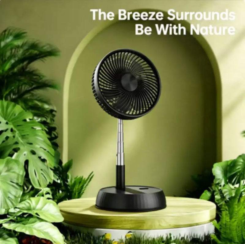 Ventilateur sur pied oscillant portable avec télécommande