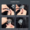 Silicone Car Door Lock Protectors – Noise Reduction & Anti-Collision Covers (Set of 4)