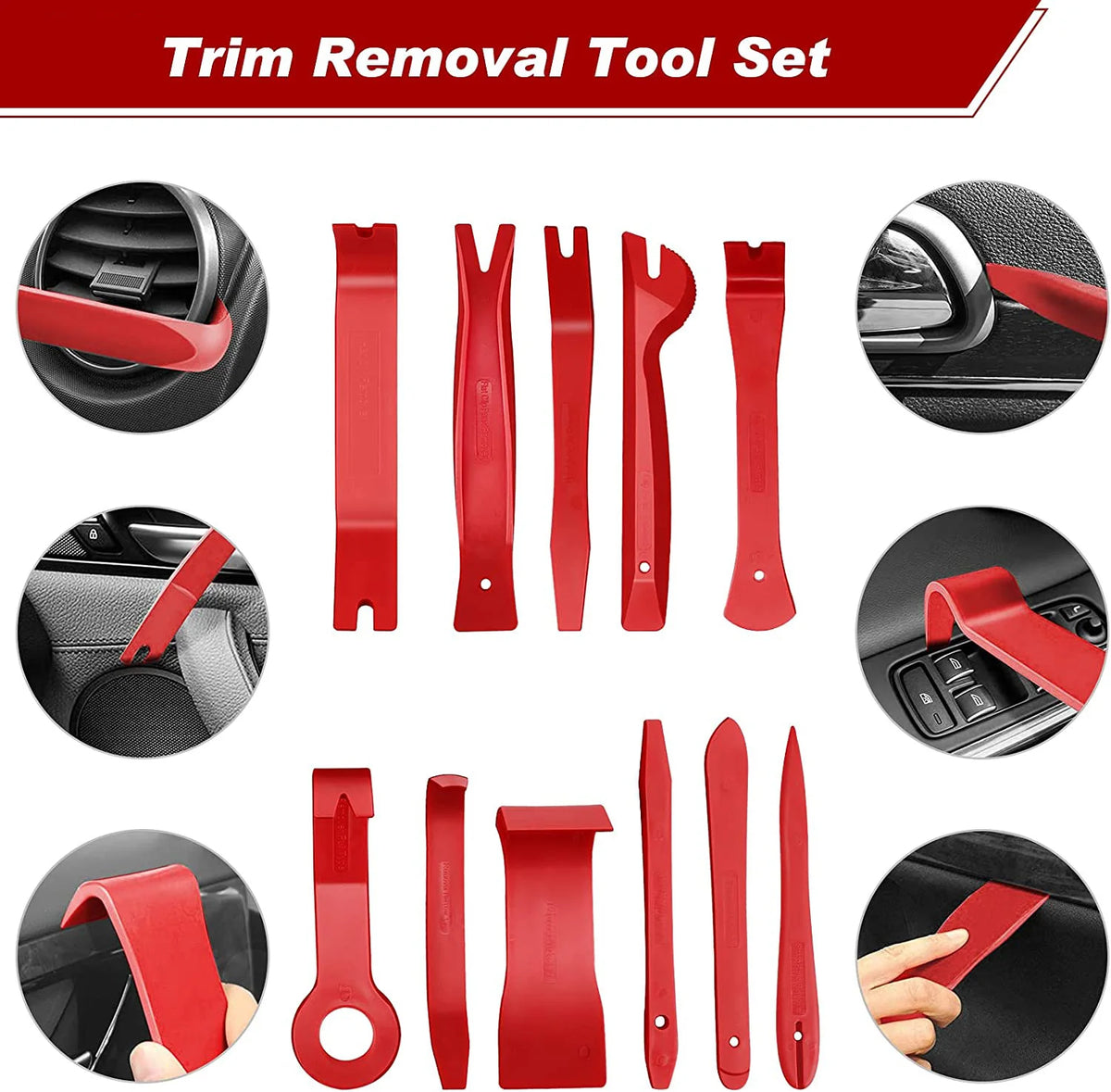 Car Trim Removal Tool Kit with Storage Case
