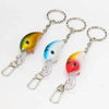 3-Pack Realistic Fishing Lure Keychains