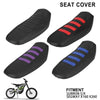 Black seat covers for Surron S/X and Segway X160 X260 electric bikes
