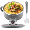 Insulated 1200ml Ramen Bowl with Lid and Utensils