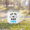 Mug de Camping en Émail « Meilleurs Parents »